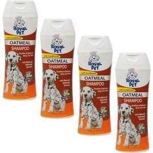 4𝅺Royal Pet Oatmeal Deodorizing Dog Shampoo With Conditioner Vanilla 473 ml NEW